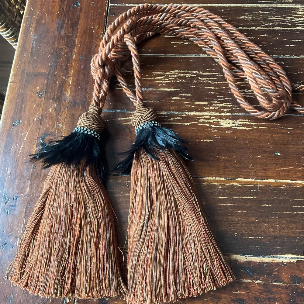 Pair Curtain Tiebacks